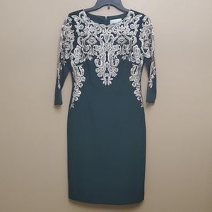 Green Embellished Dress